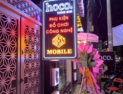bảng hiệu led điện thoại